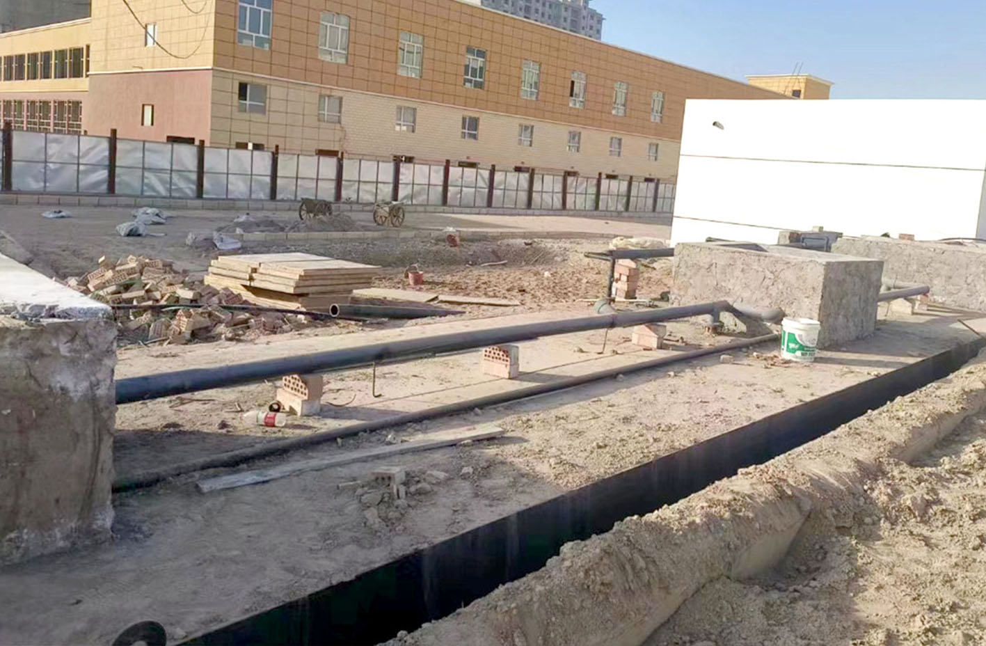 新疆醫(yī)院污水MBR一體化污水處理設備